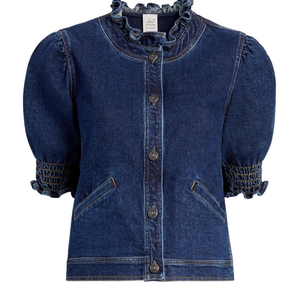 Cinq a Sept Quincy Jean Jacket- Fontaine